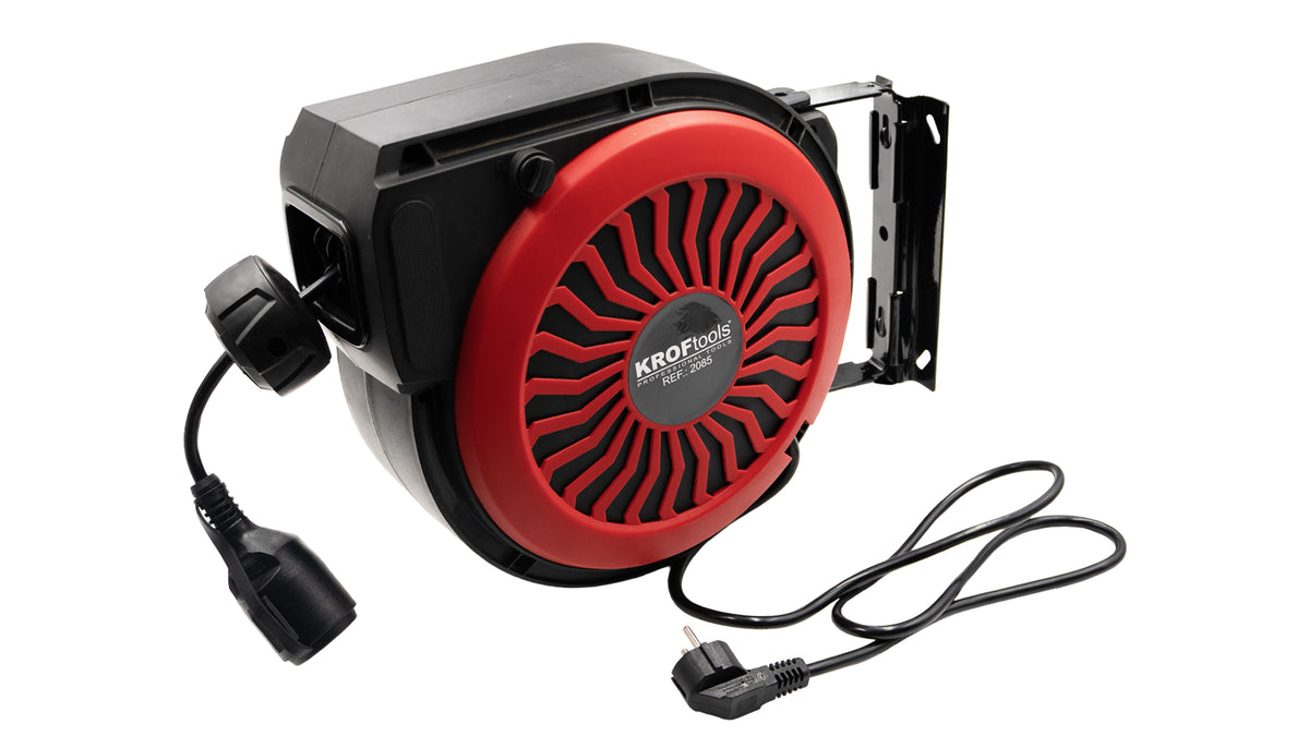 Enrollador Eléctrico Automático 15m 3x1.5mm²