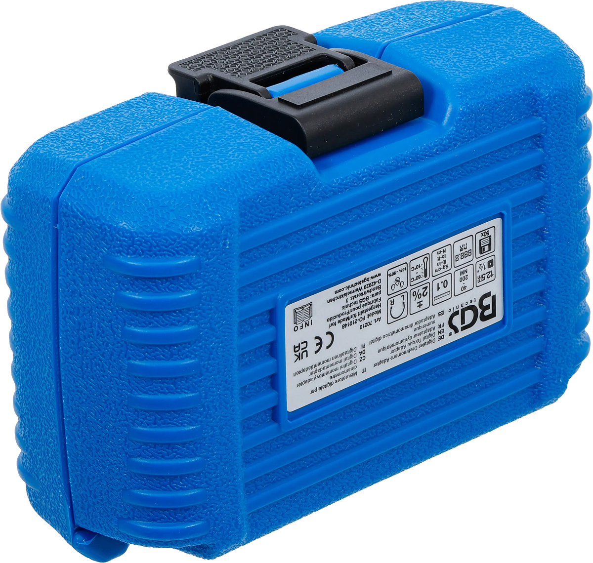 Adaptador Dinamométrico Digital 1/2" (40 - 200 Nm) con Pantalla LCD BGS