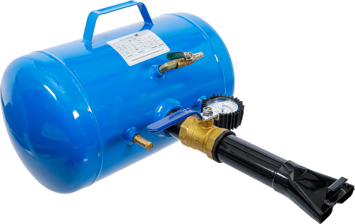 Cañón de Aire / Booster Inflador de Neumáticos (19 Litros, 10 Bar) BGS