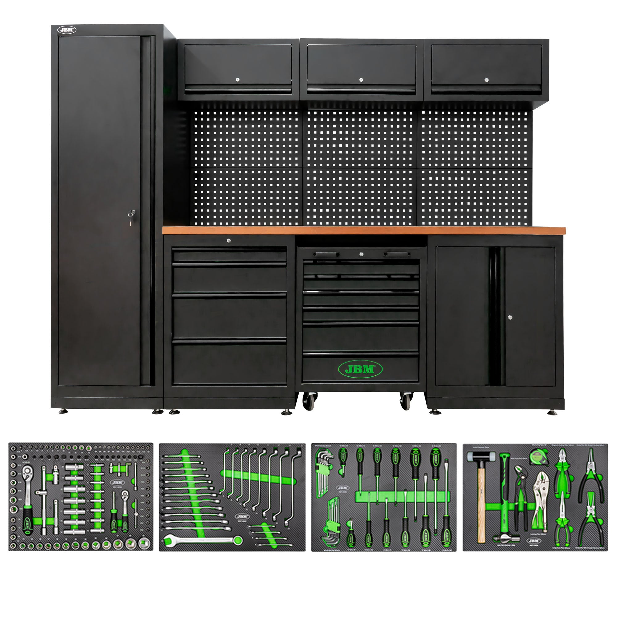 CONJUNTO MODULAR TALLER + HERRAMIENTA