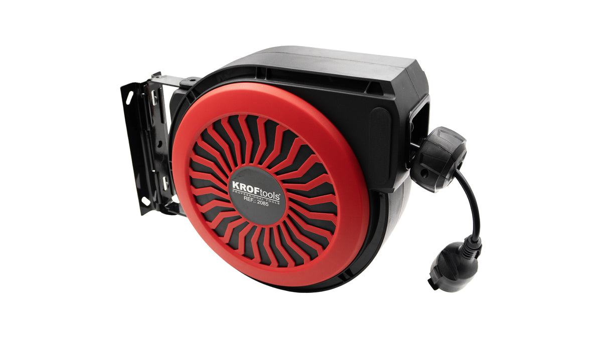 Enrollador Eléctrico Automático 15m 3x1.5mm²