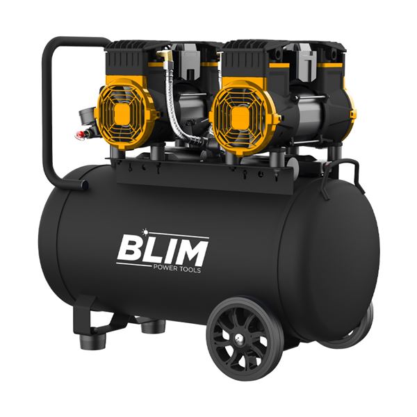 Compresor de Aire Insonorizado BLIM 40 Litros - Doble Motor (3.2 HP)