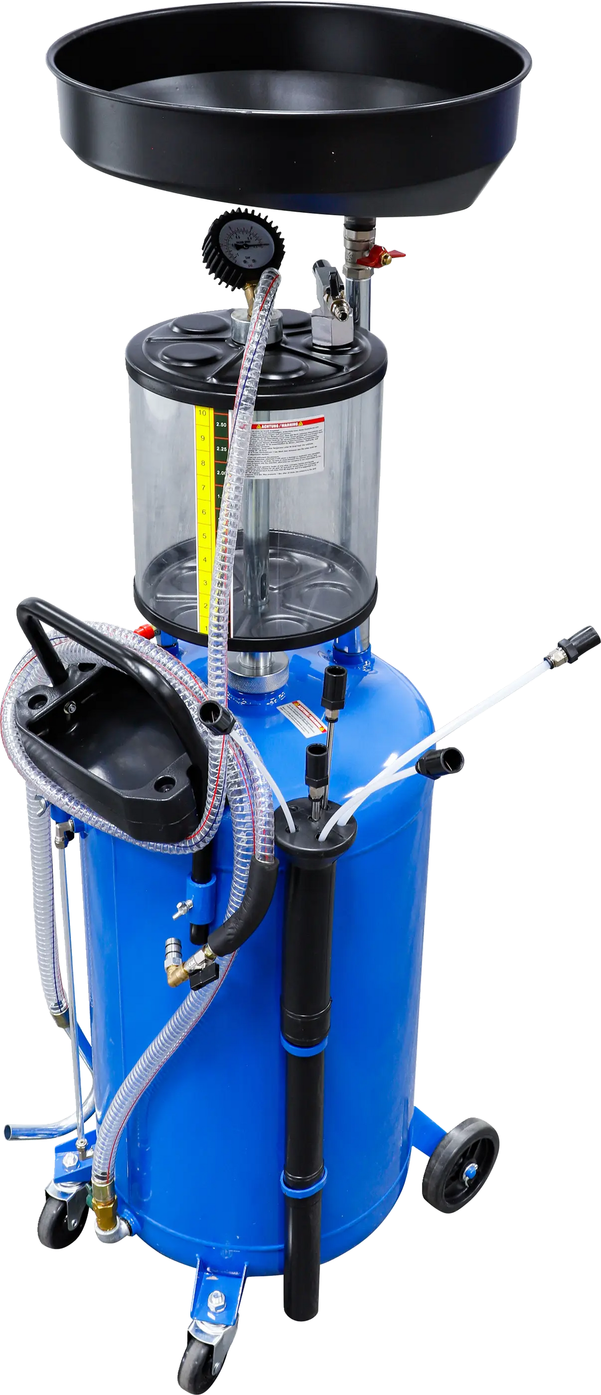 Aspirador y Recogedor de Aceite por Vacío BGS | 80 Litros