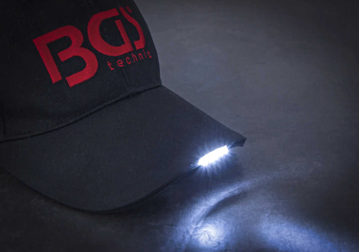Gorra de Béisbol BGS con Luz LED Integrada