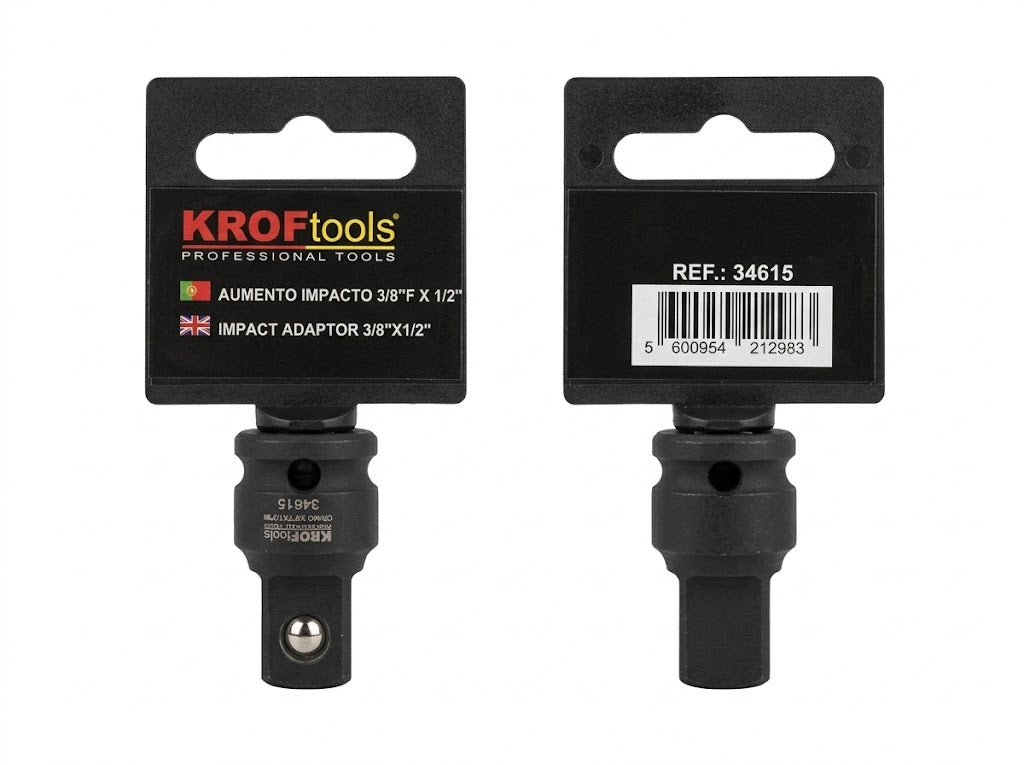 Adaptador de Impacto de 3/8 a 1/2 / Kroftools