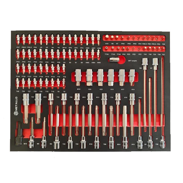 CARRO DE HERRAMIENTAS METALLO XXL [EQUIPADO]